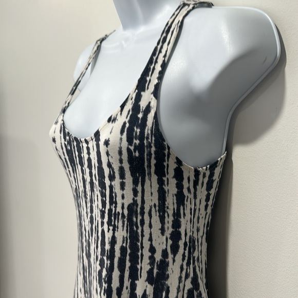 Navy & white maxi dress - Picture 3 of 4